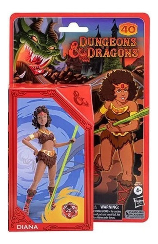 Diana Acróbata Dungeons & Dragons Cartoon Series Wave 1 