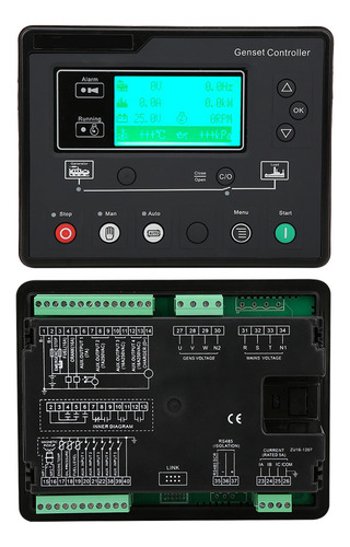 Conjunto De Controlador De Generador Hgm6110u Startstop Auto