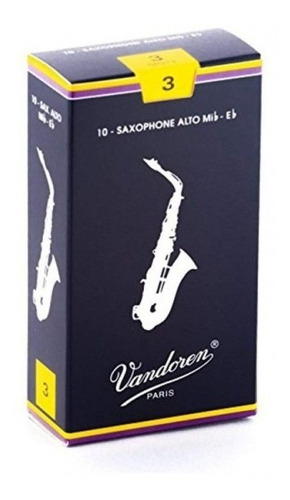 Cañas Para Saxo Alto Vandoren Tradicional (x10) - Francia