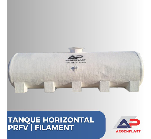 Tanque Horizontal Prfv Filament | Argenplast