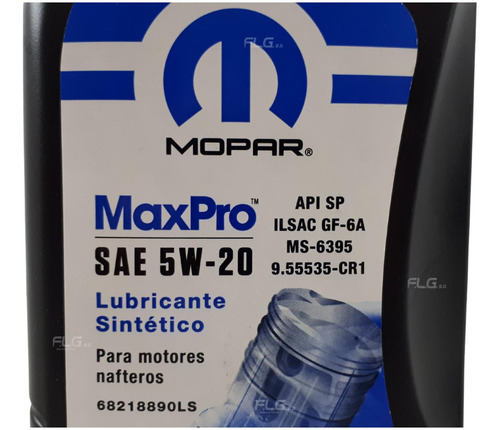 Aceite Mopar 5w-20 1l Mopar L62813