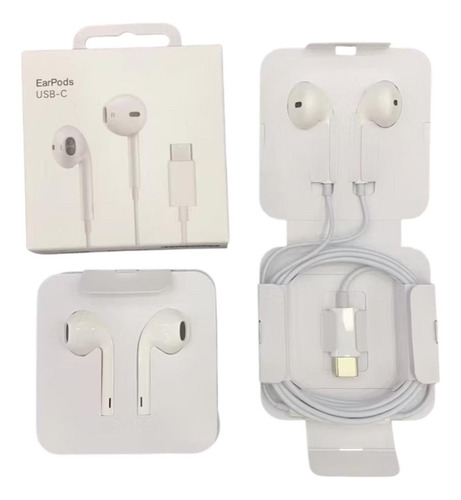 Fone Apple Original Earpods Usb-c Caixa Abertas S/uso Branco (Recondicionado)
