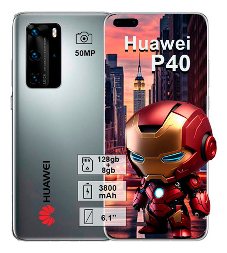 Celular Huawei P40 Ana-lx4 128gb 8gb Ram (Reacondicionado)
