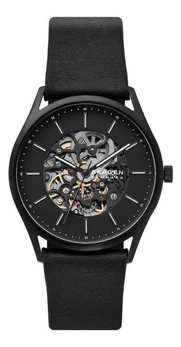 Relógio Skagen Masculino Holst Automatic Preto Skw6580/0pn