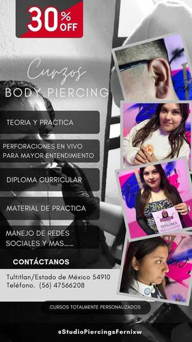 Cursos Piercing En Línea O Presencial