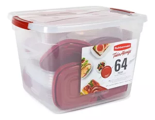 Rubbermaid Takealongs Small Rectangle 1.5C 5PK