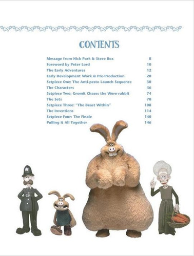 Imagen 3 de 4 de Libro: The Art Of Wallace & Gromit The Curse Of The Were-rab