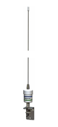 Antena Vhf Shakespeare Inoxidable 3db Velero 90cms C/soporte