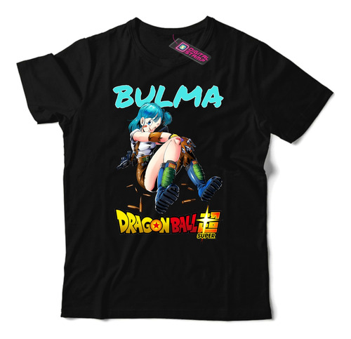 Remera Bulma Dragon Ball Super Serie Anime Dbb5 Dtg Premium
