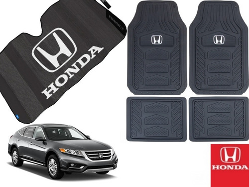 Tapetes 4pz Honda + Cubresol Accord Crosstour 2011