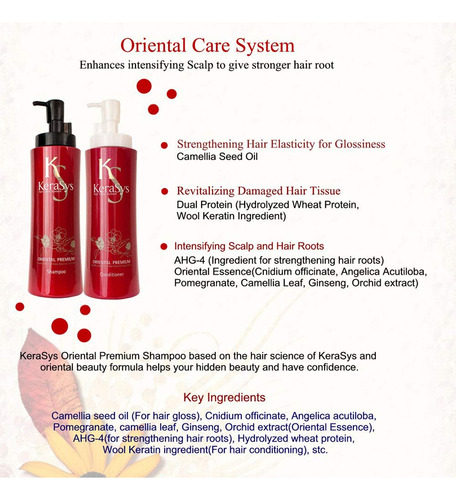 Conjunto De Shampoo E Condicionador Kerasys Oriental Premium