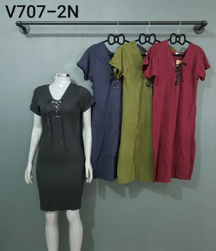 Lote Con 10 Vestido Piel De Durazno, Unitalla Varios Colores Lote Con 10 Vestido Piel De Durazno, Unitalla Varios Colores