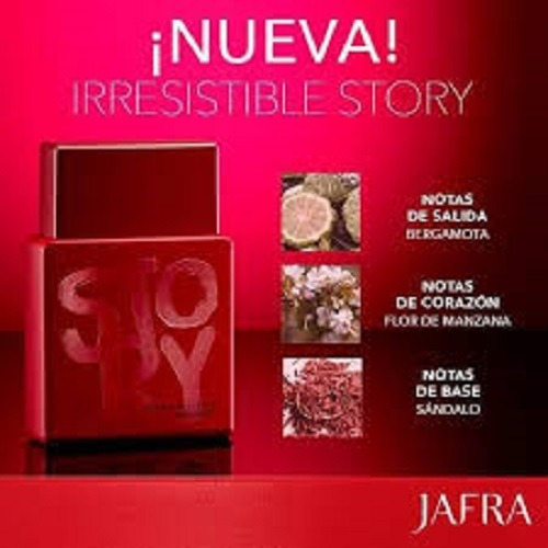 irresistible story jafra precio