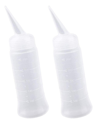 2x Aplicadores Botella Tinte Para El Cabello Aplicadores