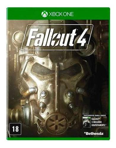 Jogo Legendado Midia Fisica Fallout 4 Xbox One + Fallout 3