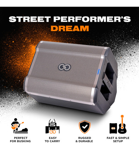 Altavoz Pa Portátil Sheeran Special Edition Busker 200w
