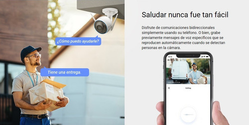 Imagen 6 de 10 de Camara Seguridad Ip Wifi 3k 5mp Ezviz H3 Full Color Exterior