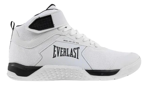 Tênis Everlast Monster Unissex - Branco E Preto
