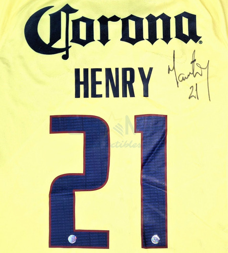 Jersey Autografiado Henry Martin America 2018 Match Campeon