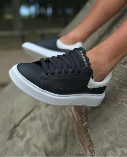 Zapatilla Hombre Farenheite Mc Queen Negra 25.500
