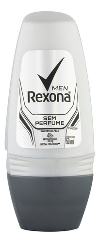 Rexona antitranspirante roll on men sem perfume 50ml