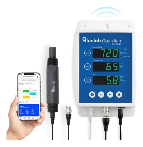 Wi-fi En Línea De Monitor De Tutor Bluelab Para Mediciones Y