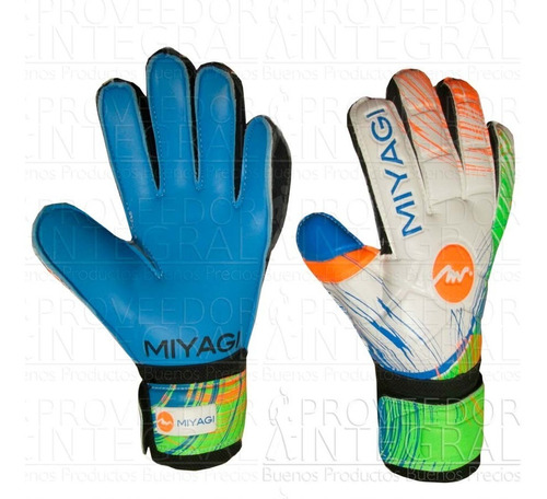 Guantes Arquero Niño Palma Látex Alemán Miyagi Color Surtido