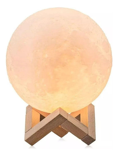 Lámpara Humidificador Difusor Aromaterapia Luna 880ml Led