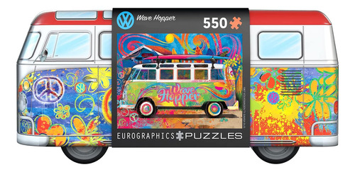 Eurographics Vw Wave Hopper Puzzle De 550 Piezas En Lata Col