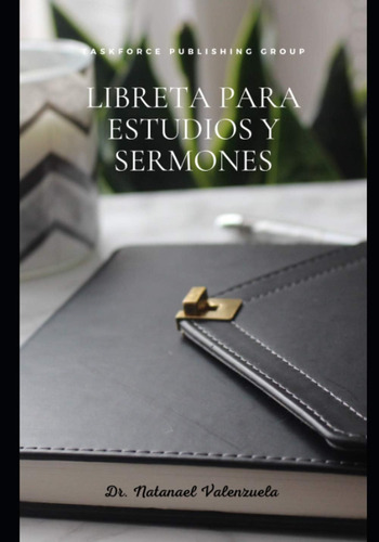 Libro Libreta Para Estudios Y Sermones Tu Propio Cuaderno P