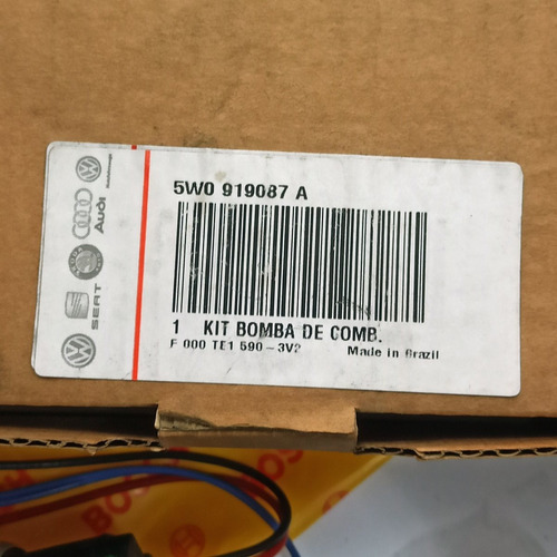 Bomba De Combustível Gol G3 Após 2002 5w0919087a 0580454086