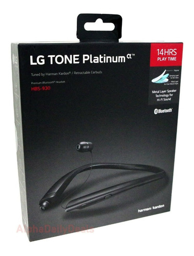 Audifonos LG Tone Platinum Hbs-930 Original Nuevo Sellado