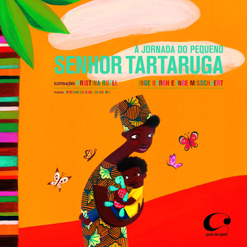 A jornada do pequeno senhor tartaruga, de Bergh, Inge. Editora Pulo do Gato LTDA, capa mole em português, 2014