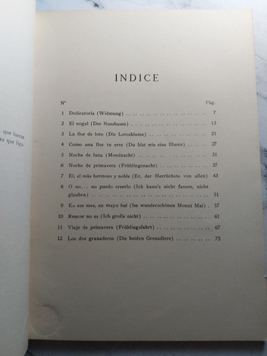 Imagen 3 de 9 de Antiguas Partituras Schumann Para Piano. 12 Lieder. Ian 493