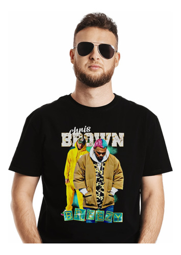 Polera Chris Brown Breezy Colors Abominatron