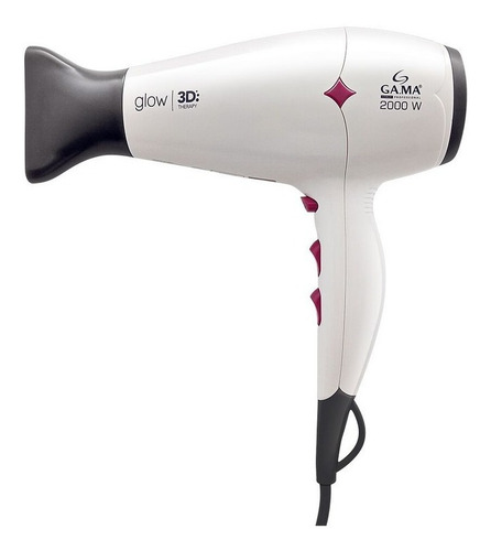 Secador De Cabelos Gama Glow 3d 2000w