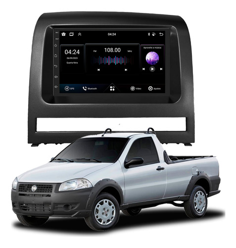Multimídia 2mix Strada 2005 A 2012 Octacore 2+32gb Ips 7p