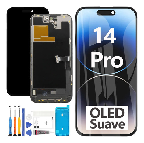 Pantalla Oled Srjtek Para iPhone 14 Pro A2890 A2650 A2889