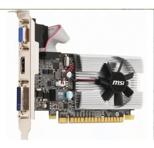 Imagen 3 de 9 de Placa De Video Msi G210 1gb Ddr3 Lp Nvidia