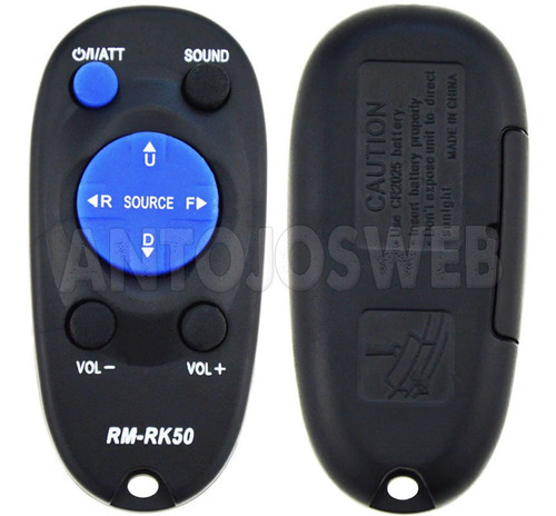 Control Radio Jvc Rm-rk50 Mando A Distancia Control Jvc