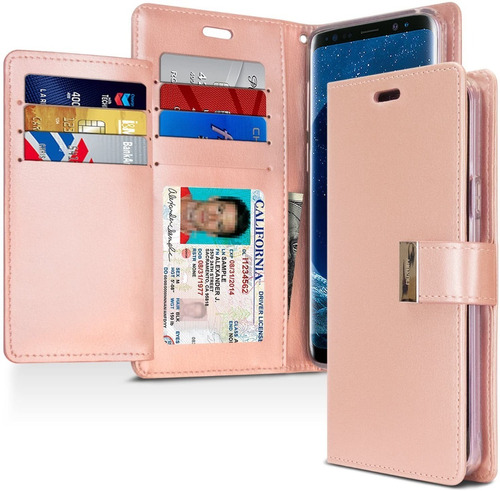 Funda Compatible iPhone 13 Pro Max 6.7 Doble Tarj Rich Diary