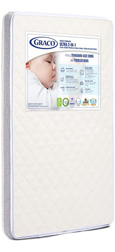 Colchón Para Cuna Y Niño Pequeño Graco Ultra 2-in-1 Premium 