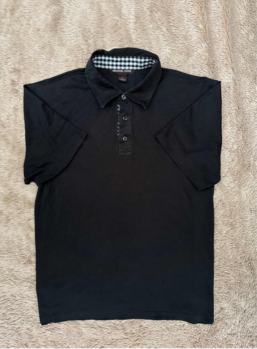 Playera Negra Michael Kors Talla L Slim De Hombre Auténtica