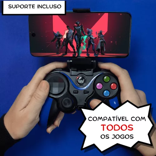 Como jogar STUMBLE GUYS com o CONTROLE (PC E CELULAR) Passo a