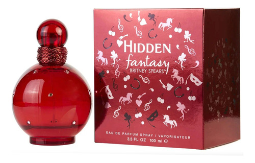Perfume Hidden Fantasy Britney Spears Eau De Parfum 100 Ml