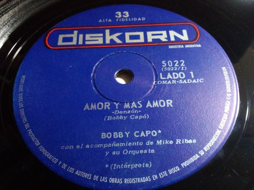 Simple - Bobby Capó - Amor Y Más Amor/cuatro Paredes
