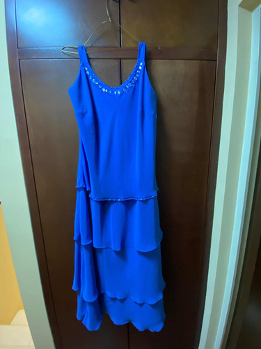 Vestido De Fiesta Azul Claro