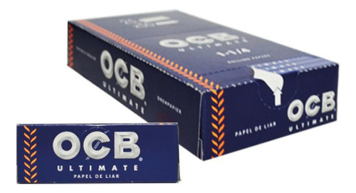 Papel de Liar Ocb Ultimate 1¼ X 25 libritos x 50 hojas