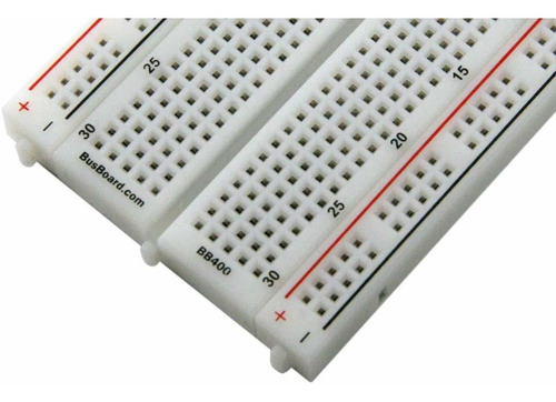 Bb400 Solderless Plug-in Breadboard, 400 Tie-points, 4 Power