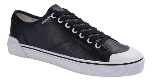 Zapato Tenis Sneaker Aeropostale Hombre Urbano Negro Comodo